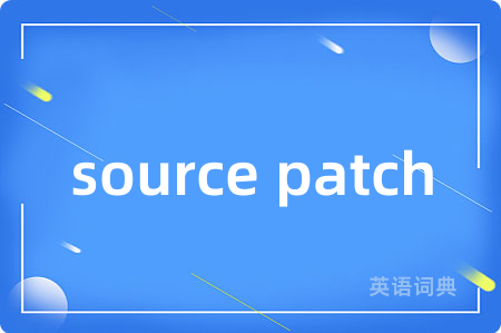 source patch