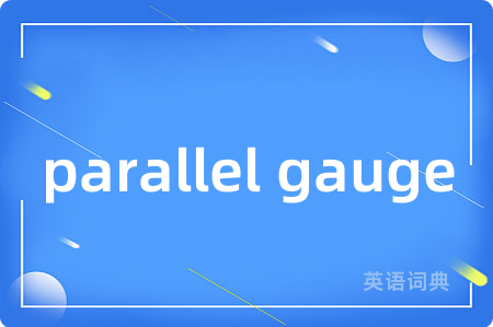 parallel gauge